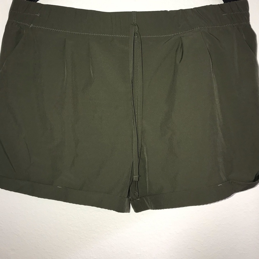Dark Green Zyia Athletic Shorts (X-large)